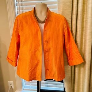 Chico’s Orange Jacket